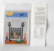 QUILT KIT - PICKET FENCE CALENDAR SERIES "HARE IN HIDING" WITH FABRIC - NEW!
