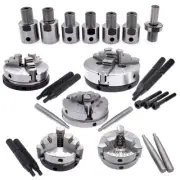 Three Jaw Chuck Parts Durable Mini DIY Metal Wood Self-Connecting Rod Lathe Tool