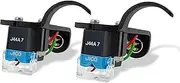 Omnia J44A 7 DJ IMP SD (2-Pack) Mounted on Black Jico Headshells