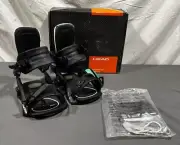 HEAD PX 10 High-Quality All-Mountain Snowboard Bindings Black Large NEW