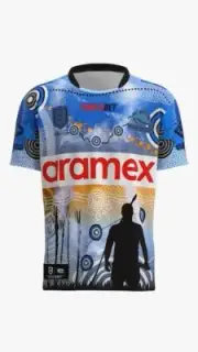 Cronulla Sharks NRL Classic Indigenous Jersey Sizes S-7XL! T3
