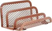 FIXOSHEE Desk Mail Organizer Book Rack Multi Functional Magazine Holder for Home Office Storage Elegant Design for Letters Folders and Books Desktop