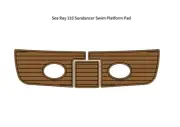 Sea Ray 310 Sundancer Swim Platform Pad Boat EVA Foam Faux Teak Deck Floor Mat