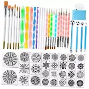 Mandala Dotting Tools, 58PCS Dot Painting Tools Set Rock Painting Supplies