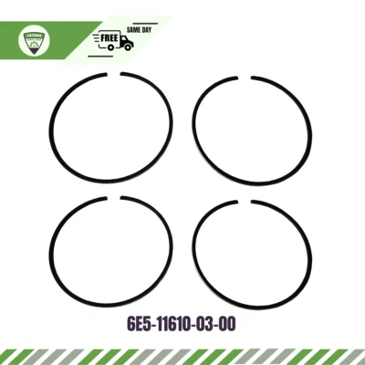 6E5-11610-03-00 Fits Yamaha 115 130 150 175 200 HP Piston Ring STD x2 SET
