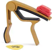 CORHAD Guitar Capo Clip-on Tuner Acoustic Electric Guitar Tuner Clamp for 6 String Guitar Banjo Ukulele Mandolin