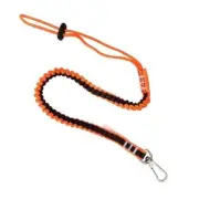 LINQ Bungee Tether Tool Lanyard w/ Swivel Snap Hook to Loop