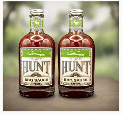 Gourmet Warehouse, Pack of 2, Hemingway "The Hunt" Barbecue Sauce, 12.7 oz Each