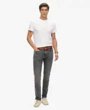 Organic Cotton Slim Jeans | Clinton Vintage Grey 32