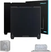 Creality Upgraded K1 Max Smooth PEI Build Plate Kit (315*310mm), Magnetic Flexible Steel Plate, 3D Printer Platform for K1 Max/CR-10 Smart/Pro/Ender-3 Max/Max Neo/10S PRO/10 V2/V3/CR-X/Pro/10S PRO V2