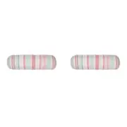 2PK Linen House 18x60cm Cotton Otillo Watermelon Bolster Pink