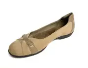 Walking Cradles Women's Freya Flat Taupe Size 8.5M