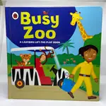 英文童書 英文繪本 BUSY ZOO (忙碌的動物園) 翻翻書 厚紙書 現貨【普克斯閱讀網】