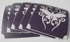 ld369 GLITTERTATTOO 10 x stencil large butterfly glitter tattoo nice L@@K
