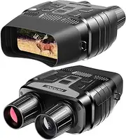 B1 Night Vision Goggles Binoculars with LCD Screen, Infrared (IR) Digital Camera, Dual Photo + Video Recording for Spotting, Hunting, Tracking up to 300 Meters