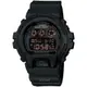 CASIO G-SHOCK 軍事風格霧黑計時錶/DW-6900MS-1