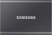 [Samsung] SSD T7 1TB Portable External SSD, Up to USB 3.2 Gen 2, Reliable Storage for Gaming, Students, Professionals, Grey