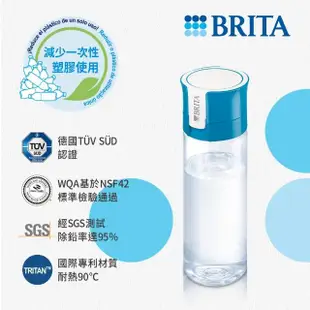 【BRITA】ON TAP 5重濾菌龍頭式濾水器+1入濾菌濾芯_共2芯(附隨身瓶)