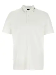 [Versace] Versace-Medusa Embroidery Polo Bianco-Uomo L White