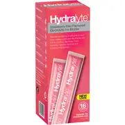 Hydralyte Electrolyte Ice Blocks Strawberry Kiwi 16 pack