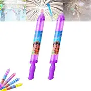 Firework Water Gun, Firework Water Squirter, Romantic Splasher Style Spray Toy for Couples, Family Friends Interactive Pool Game, for Pool, Party Entertainment (Purple,2 Pcs)