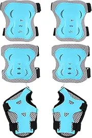 Kids Bike Protective Gear - Kids Elbow Pads and Knee Pads,Secure Breathable Adjustable Skateboard Guards for Youth Boys Girls Rollerblading Cycling Scooter