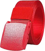 [Dcvmvmn] Men's Outdoor Casual Canvas Belt Training Nylon Belt With Adjustable Unisex Sports Canvas Belts, 20