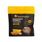 BeePower Manuka Honey Lozenges Lemon 40 Pack