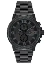 Citizen Eco-Drive Black Nighthawk CA0295-58E Chronograph Men Wrist Watch