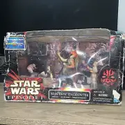MOS ESPA ENCOUNTER Sebulba Jar Jar Binks Anakin Skywalker Star Wars Epi. 1 MIB