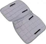 Comfortable Shock Absorbing Half Saddle Pad, Injury Prevention Customizable Fit Breathable for All Riding for Horses, Saddle Cloth Riding Equipment for Jumping Training