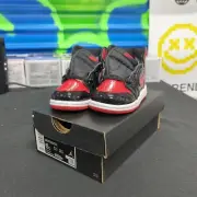 Toddler Size 6C - Air Jordan 1 Retro High OG TD Patent Bred AQ2665-063