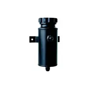 Aeroflow Power Steering Reservoir 650Ml 8"X3" -8 AN Feed -6 AN Return Black