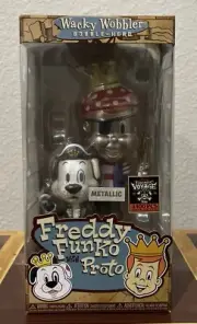 SDCC 2024 Funko Fundays Exclusive Wacky Wobbler Freddy with Proto Metallic 3400