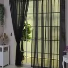 Fashion Curtain Home Tulle Divider Ornament Panel Room Scarf Voile Colorful