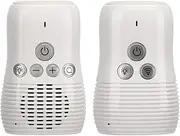 Audio Baby Monitor, 2.4GHz Wireless 2.4GHz Smart Baby Monitor Night Light Audio Baby Care Noise Detection 20 Hours Standby Time (US Plug)