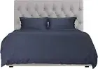Hotel Sheets Direct Bed Set 100% Duvet Cover 3 Piece Better Than Silk Queen Navy