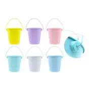 54 x Mini Metal Bucket Pastel Colour Tins Pails Home Party Candy Easter