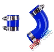 Blue Top Mount Intercooler Y-Pipe Kit For For 02-07 Subaru Impreza WRX/STI GD/GG (for: Subaru)