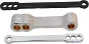 PSR Rear Shock Lowering Link Pull Rod Black 2in. Lowers Yamaha MT-07 18-23