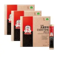 在飛比找momo購物網優惠-【正官庄】高麗蔘精EVERYTIME PLUS 3盒組(10