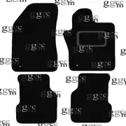 FITS JEEP COMPASS 2018 & ONWARDS TAILORED BLACK CARPET CAR FLOOR MATS. (4 CLIPS)