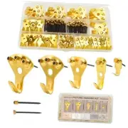 Picture Hangers, 181pcs Heavy Duty Picture Hanging Kit 5 Sizes Picture Hooks