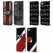 EA BIOWARE MASS EFFECT 1 GRAPHICS LEATHER BOOK CASE FOR APPLE iPOD TOUCH MP3
