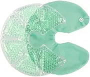 FRCOLOR Hot Cold Breast Gel Therapy Pack Breastfeeding Breast Therapy Packs Green Pads for Moms