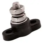 Jaylec 3/8" Power Distribution Post, Pack of 5 - Black, BP3816B-5