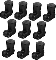 RORPOIR 10pcs Boots Christmas Doll Shoes Christmas Supplies Christmas Decorations Tree Mini Christmas Boots Christmas Tree Topper Christmas Ornaments Christmas Boots Decor Plastic