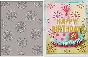 DzIxY Hollow Fireworks Background Board Metal Cutting Dies for Card Making Kit Embossing Paper Die Cuts Set Scrapbook Stencils Supplies Machine Templates