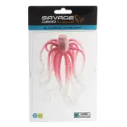 Savage Gear 3D Octopus Spare Skirt Kit for 20/22cm Lures UV Pink Glow