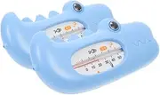 CIMAXIC 2Pcs Bath Temperature Thermometer Accurate Water Measuring Tool for Bathtubs and Pools Lightweight and Safe for Fast Temperature Readings